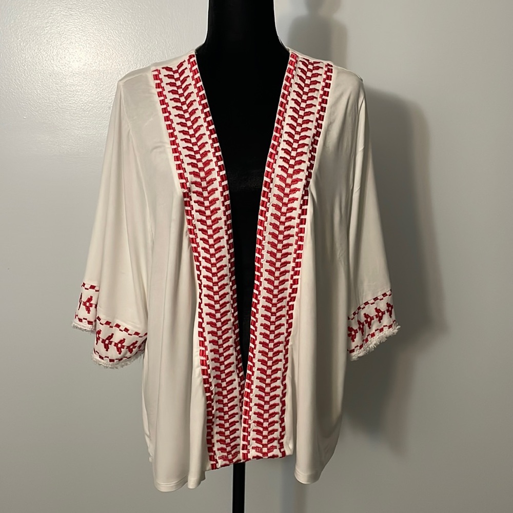 Style & Co Open Jacket